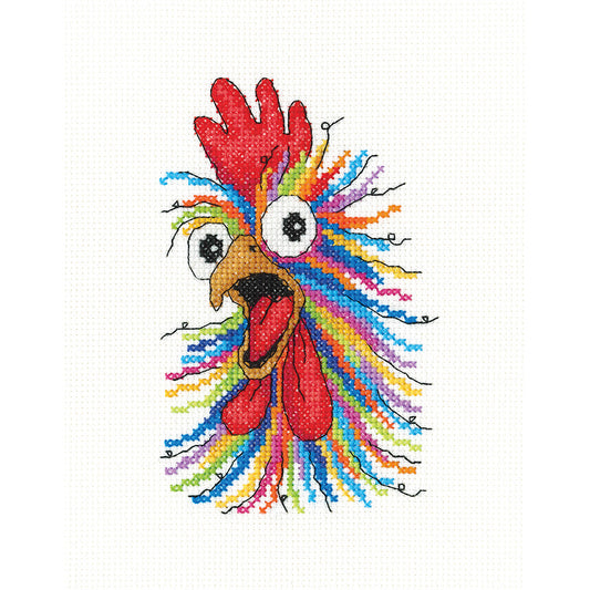 What's Up Cock? cross stitch kit - PAWC1935