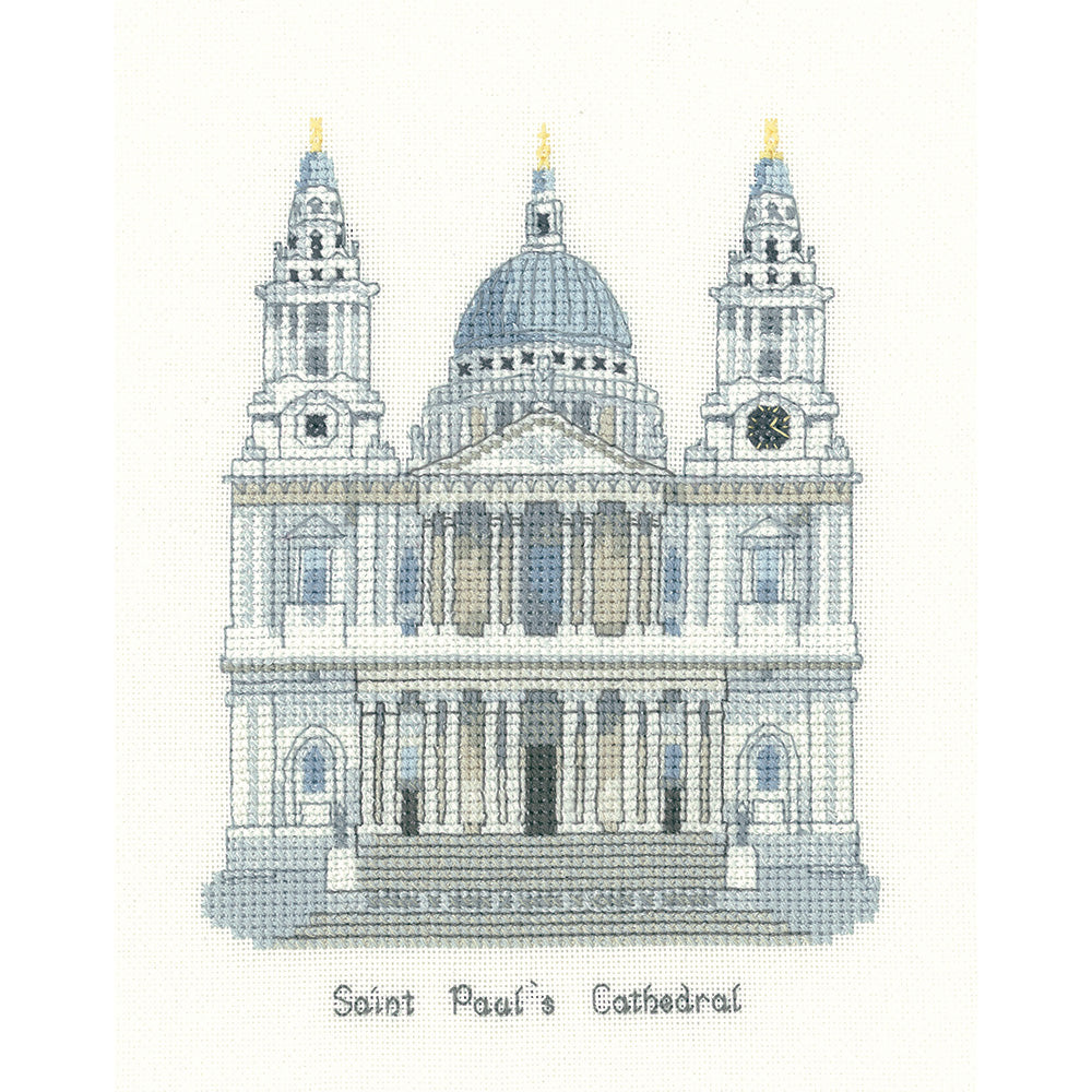 St. Paul's Cathedral cross stitch chart pack - PC036C