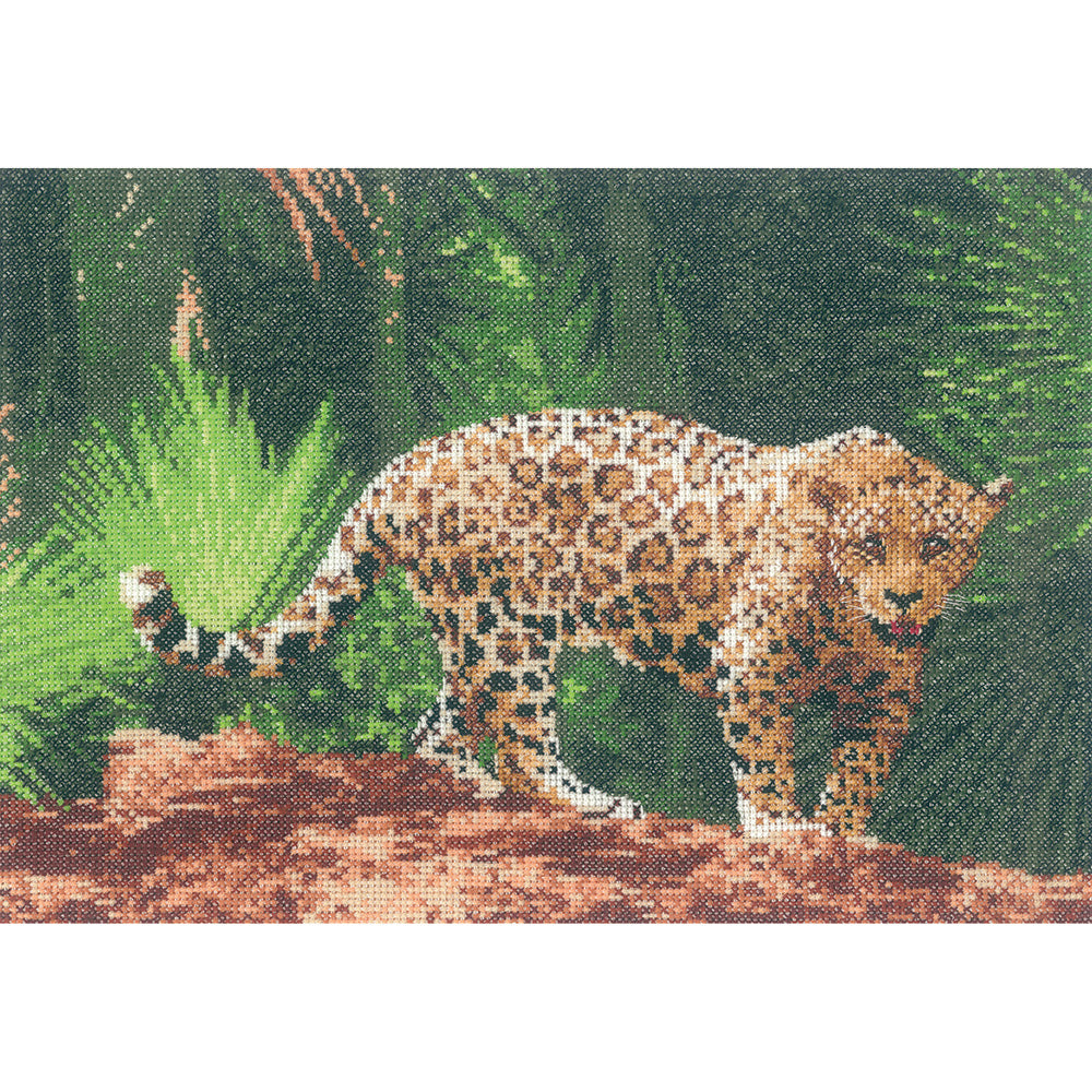 Jaguar cross stitch chart pack - PGJG1111C