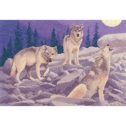 Wolves cross stitch chart pack - PGWV1038C