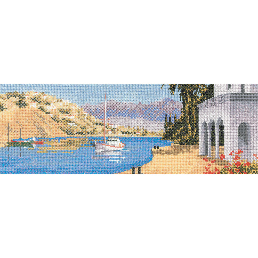 Mediterranean Harbour cross stitch chart pack - PRMH613C