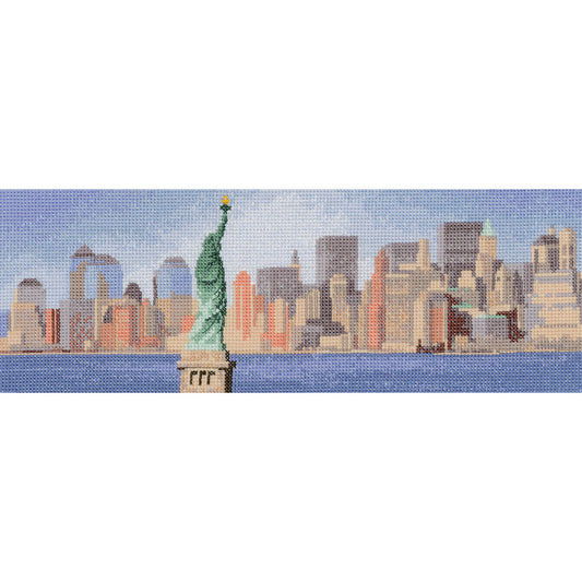 New York Skyline cross stitch chart pack - PRNY674C