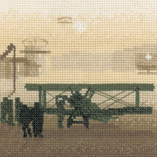 Aerodrome cross stitch chart pack - PSAD408C