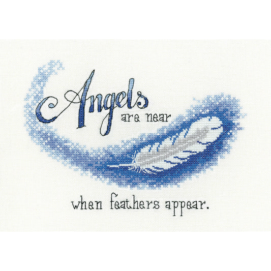 Angels are Near cross stitch kit - PUAN1590