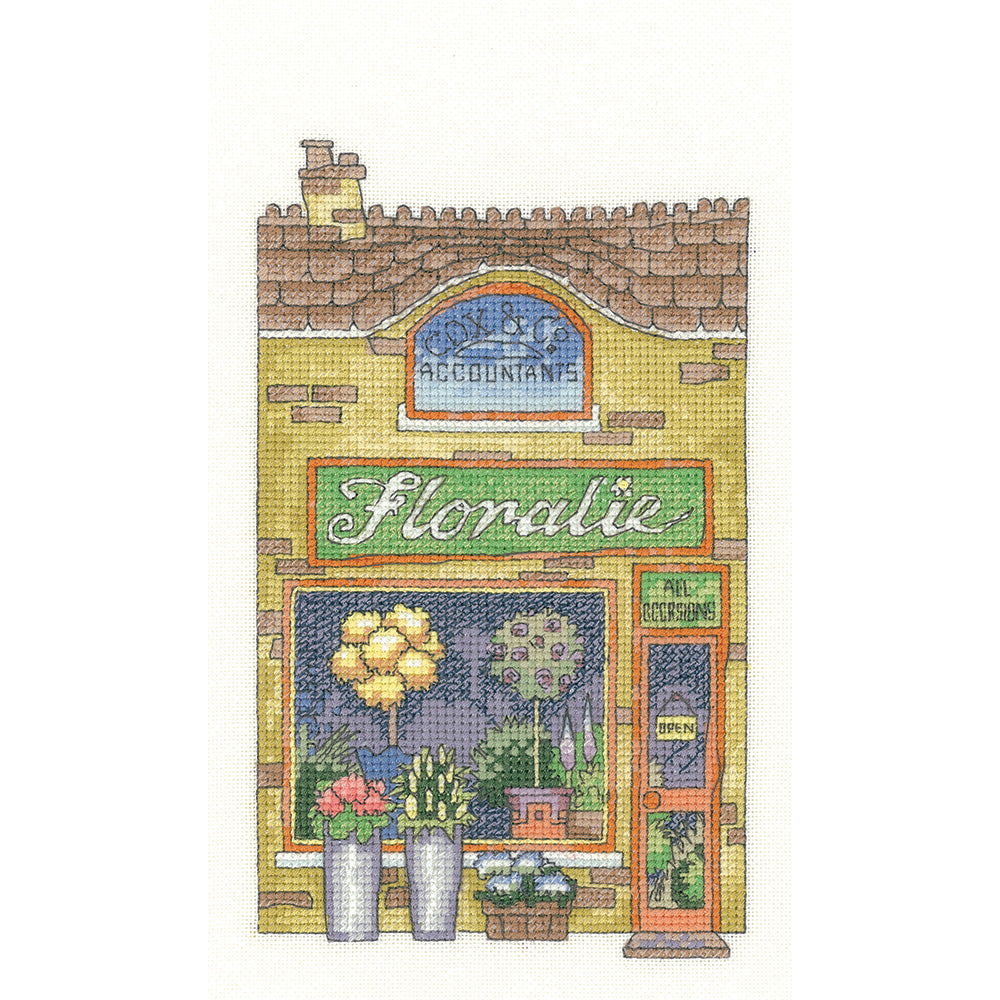 Floralie cross stitch chart pack - PUFL1315C