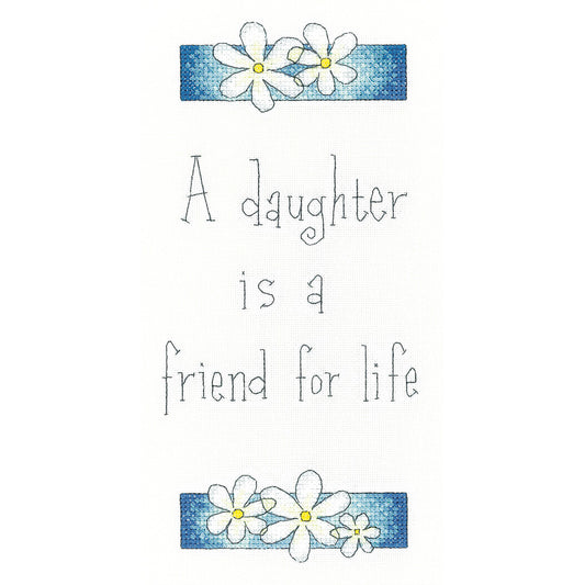 A Friend for Life cross stitch kit - PUFR1486