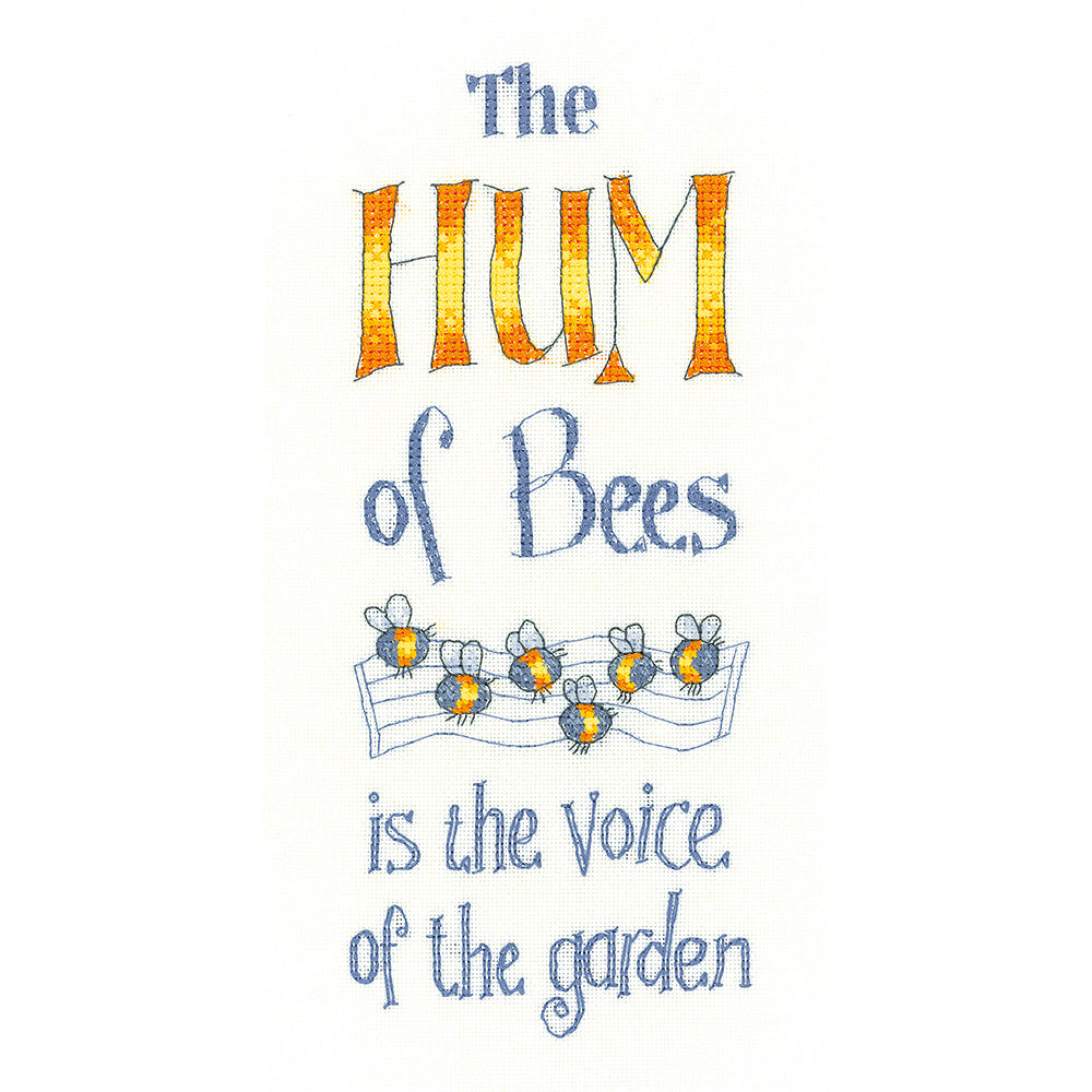 The Hum of Bees cross stitch kit - PUHB1464 (D)