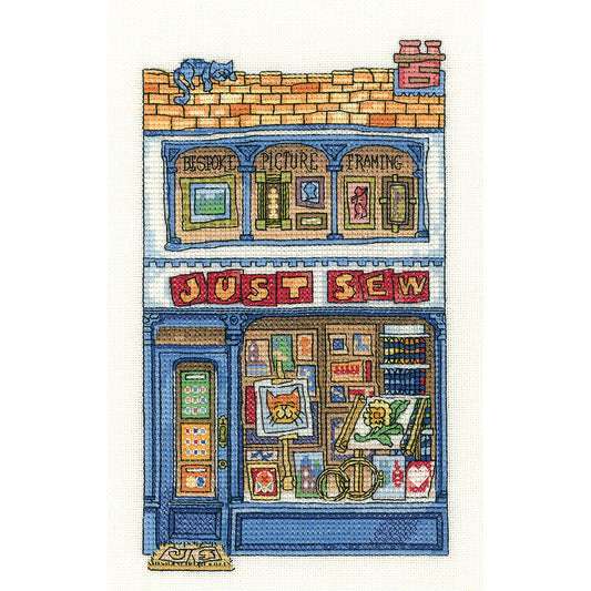 Just Sew cross stitch kit - PUJS1308