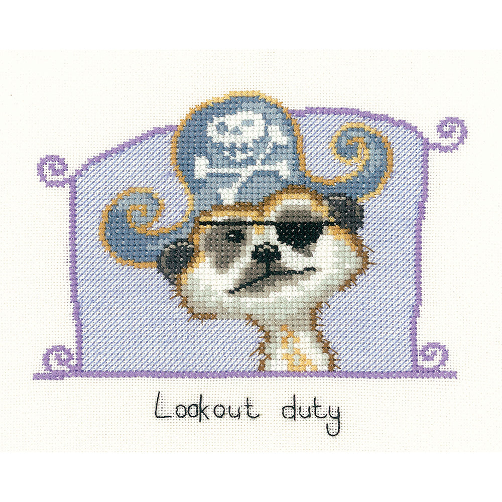 Lookout Duty cross stitch chart pack - PULD1005C