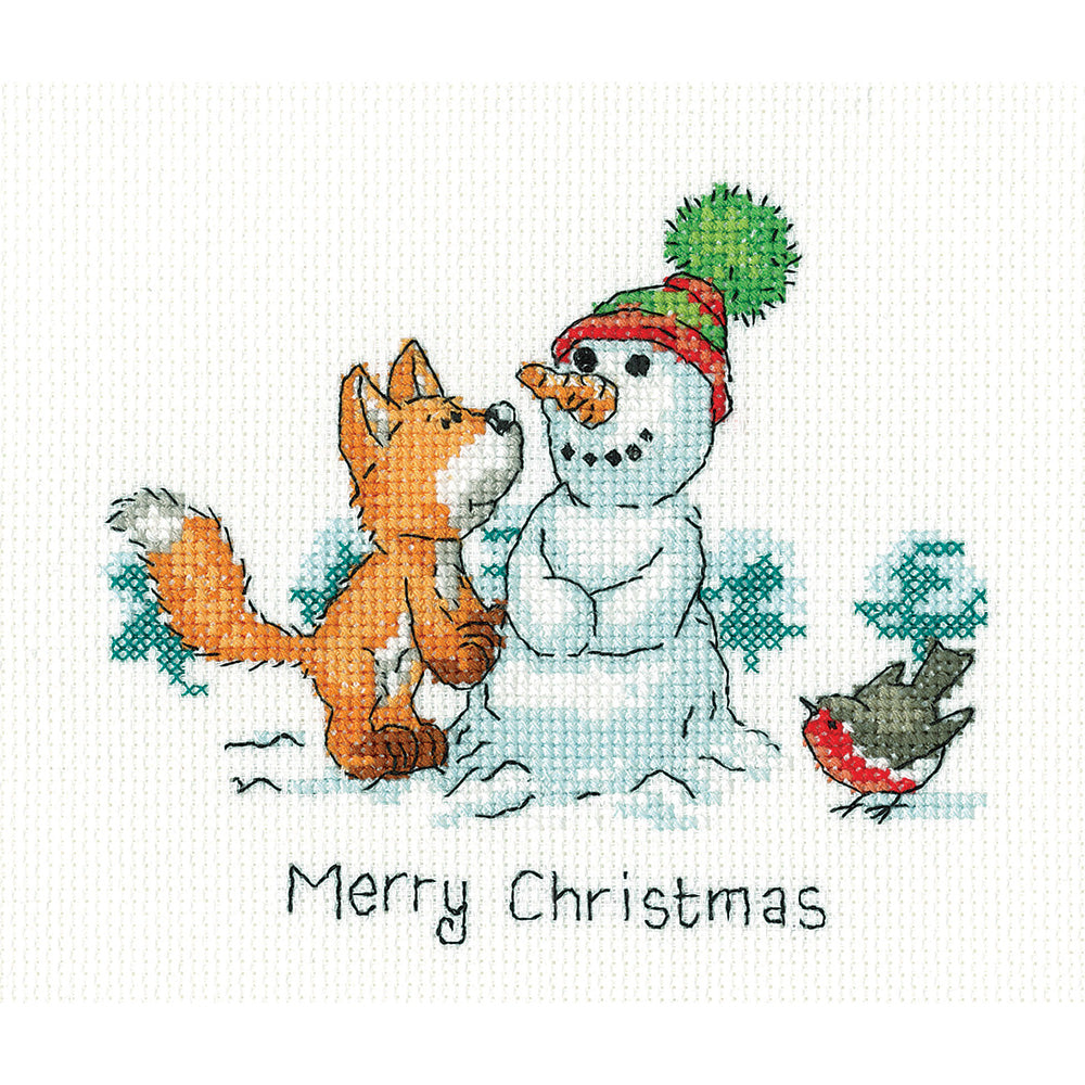 Merry Christmas cross stitch kit - PUMC1735