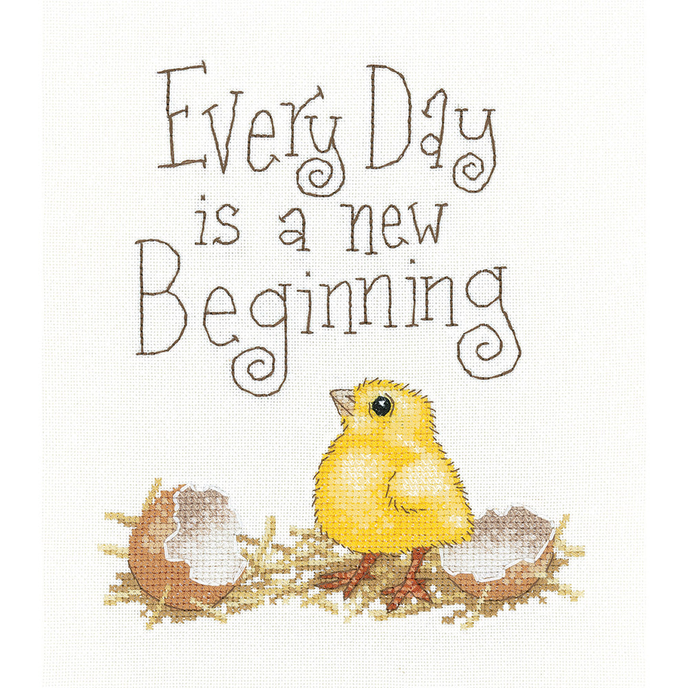 A New Beginning cross stitch kit - PUNB1526