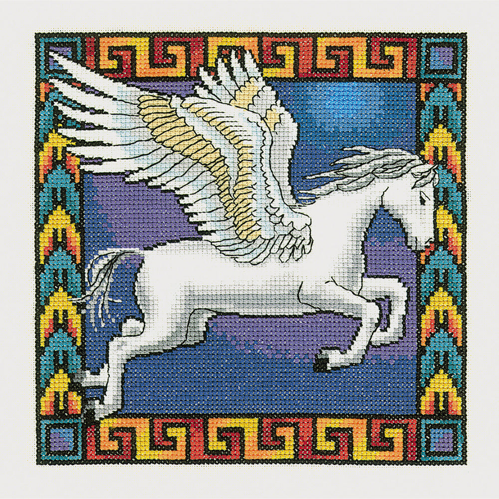 Pegasus cross stitch chart pack - PUPE555C