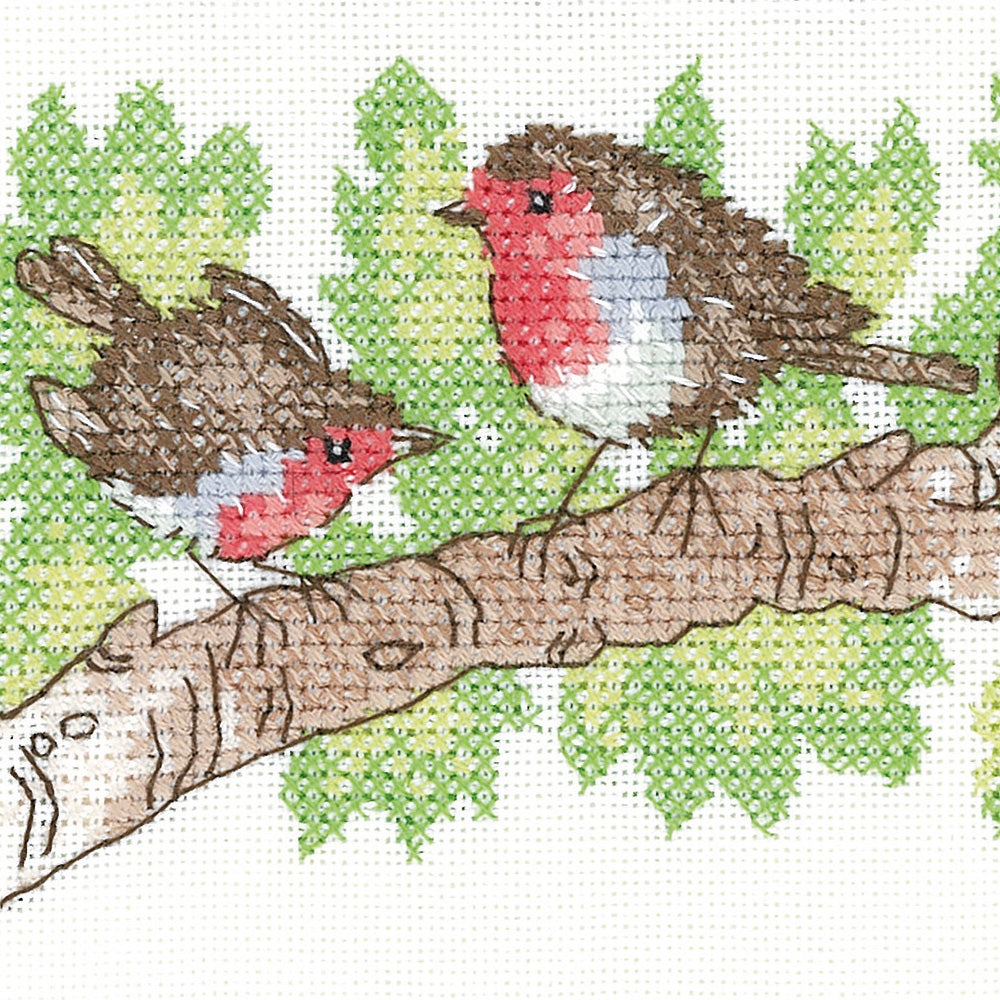 When Robins Appear cross stitch kit - PURA1455