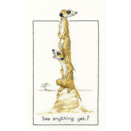 See Anything Yet? cross stitch chart pack - PUSA640C