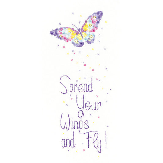 Spread Your Wings cross stitch kit - PUSG1481