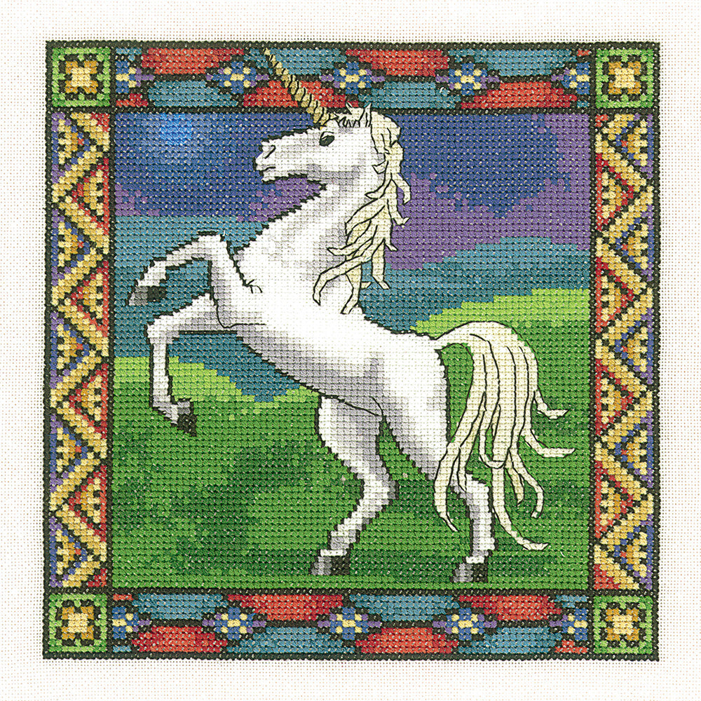 Unicorn cross stitch chart pack - PUUN556C