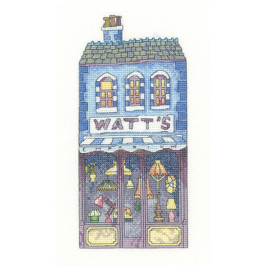 Watt's cross stitch chart pack - PUWA1317C