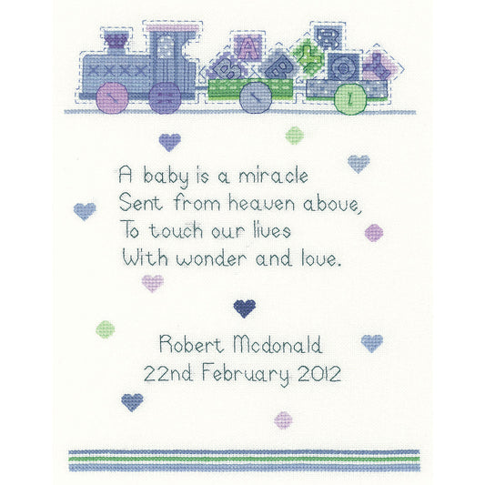 Baby Boy cross stitch kit - SCBB1093