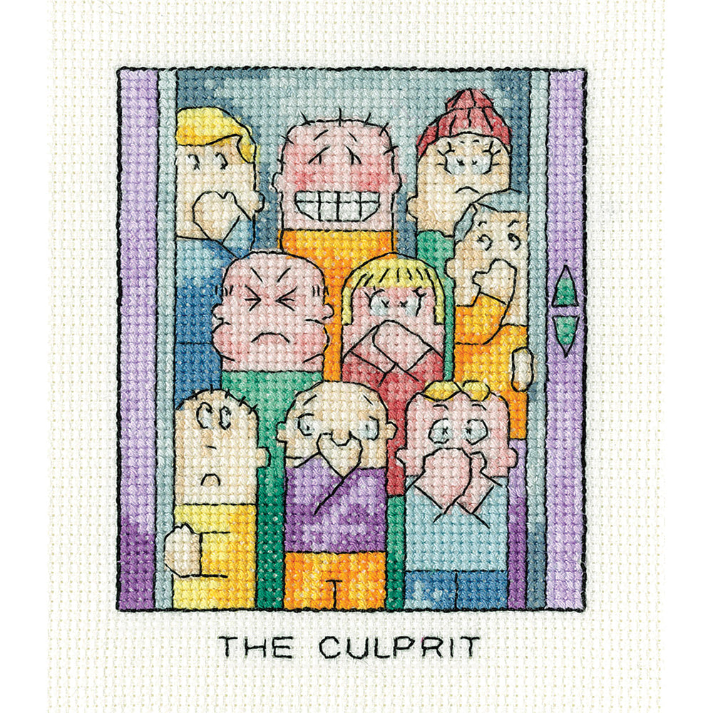 The Culprit cross stitch kit - SHCU1890