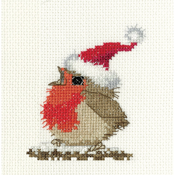 Festive Rowan cross stitch kit SHFR1737 Heritage Crafts Ltd