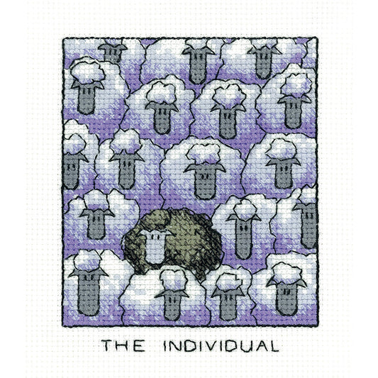 The Individual cross stitch kit - SHID1427