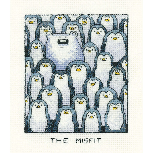 The Misfit cross stitch kit - SHMF1527