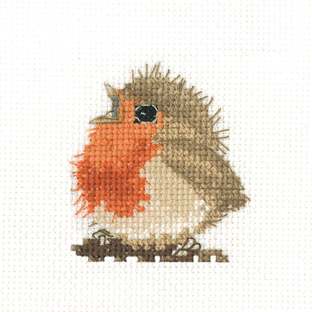 Rowan Robin cross stitch kit - SHRO1664