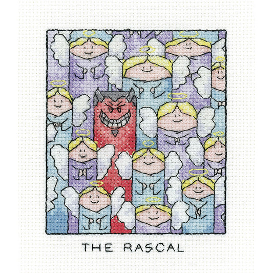 The Rascal cross stitch kit - SHTR1543