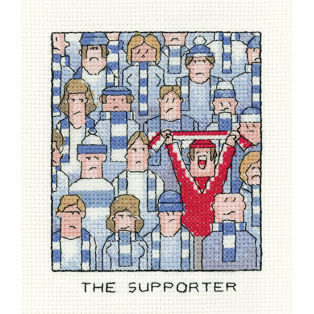 The Supporter cross stitch kit - SHTS1599