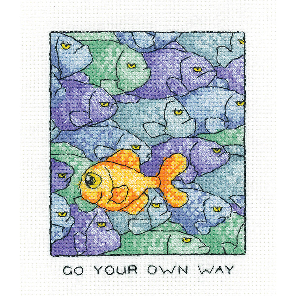 Your Own Way cross stitch kit - SHYW1501