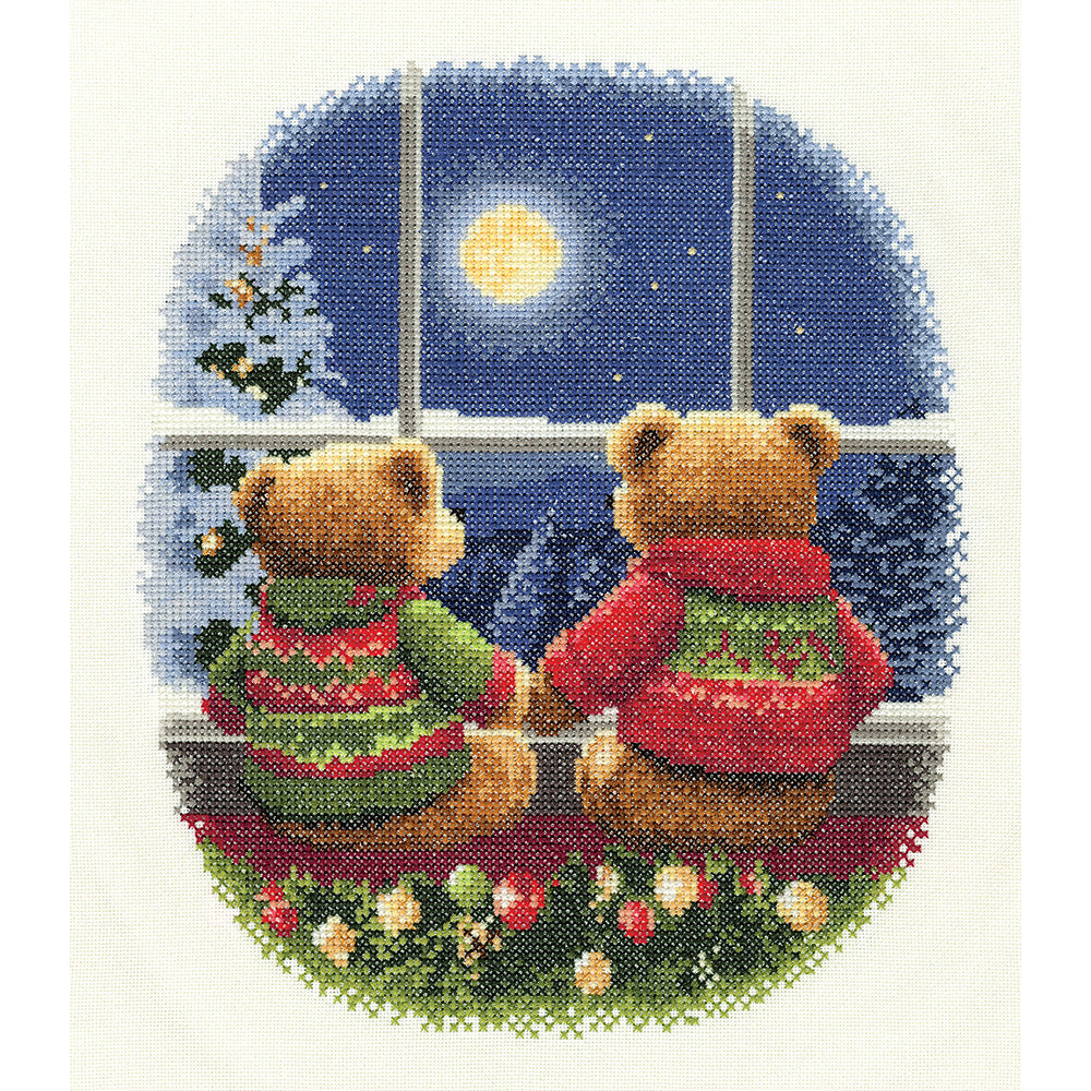 William's Christmas Wish cross stitch kit - TCW1863