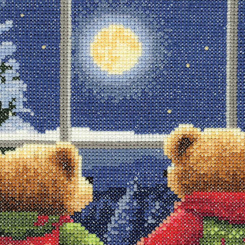 William's Christmas Wish cross stitch kit - TCW1863