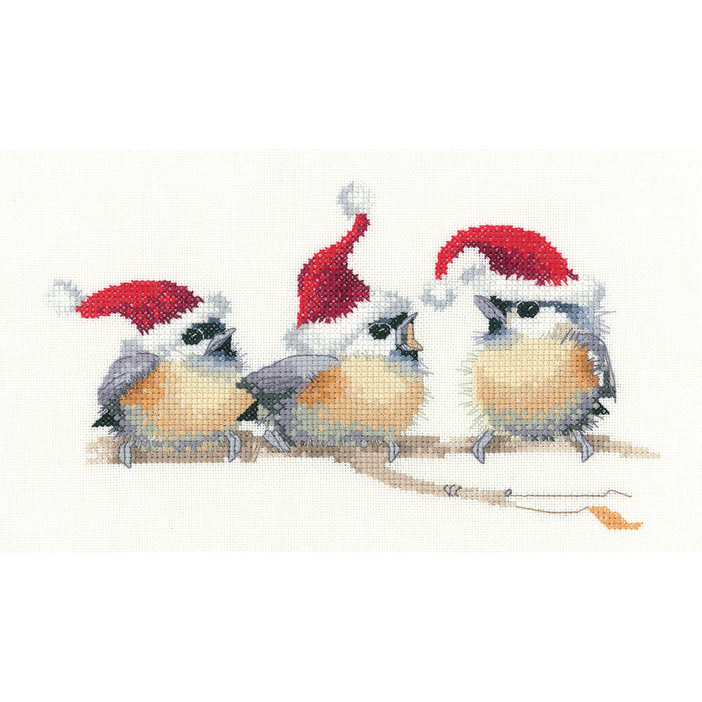 Festive Chicks cross stitch kit - VPFC1372