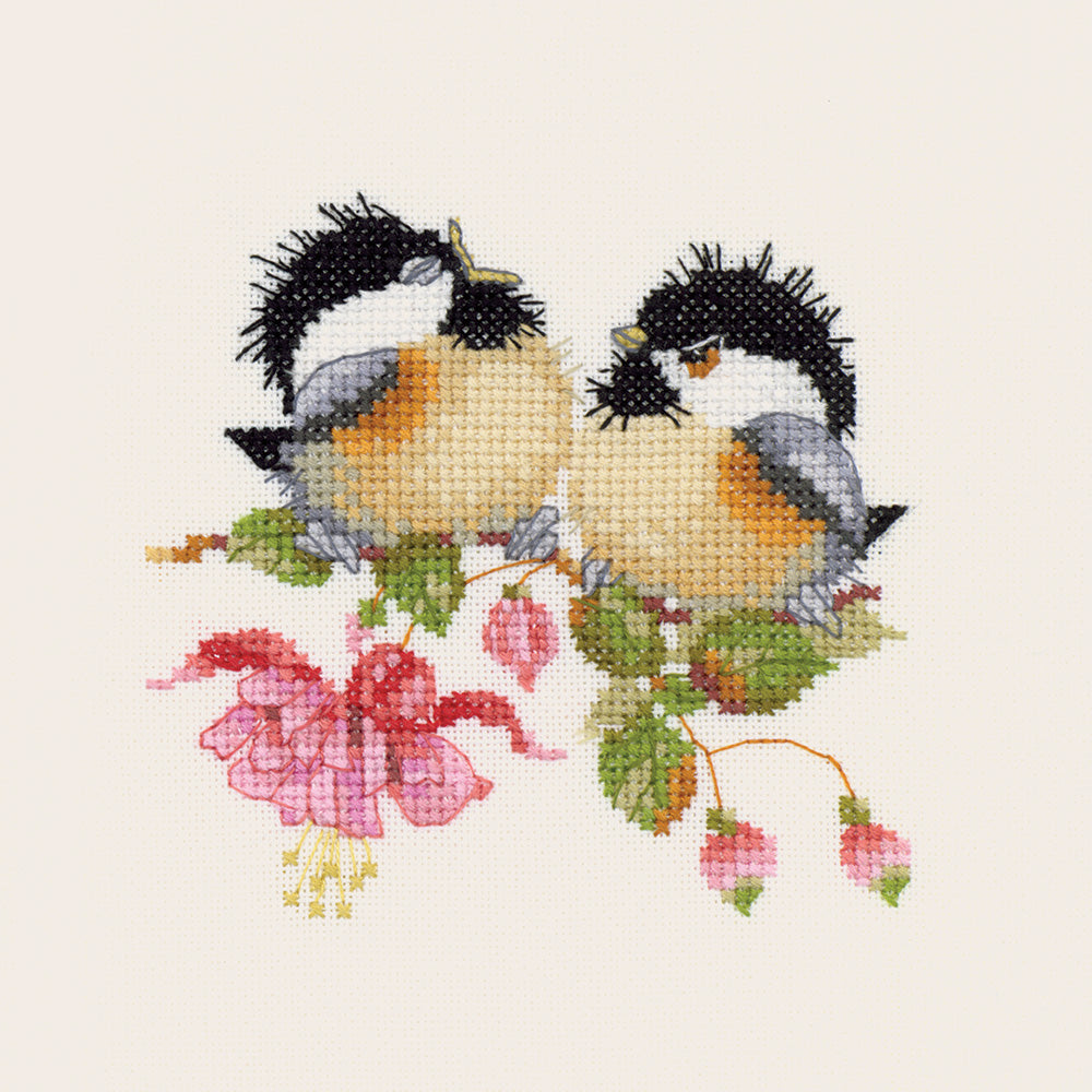 Fuchsia Chick-Chat cross stitch kit - VPFU777