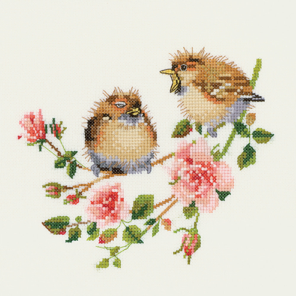 Rose Chick-Chat cross stitch kit - VPRO778