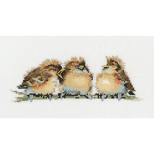 Three's a Crowd cross stitch kit - VPTC544