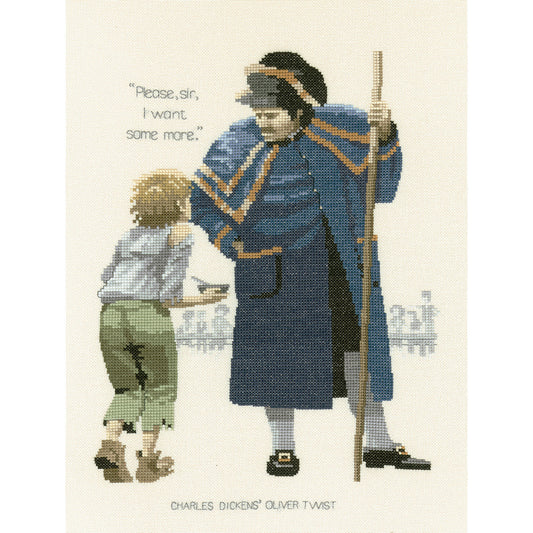 Oliver Twist cross stitch chart pack - WGOT445C