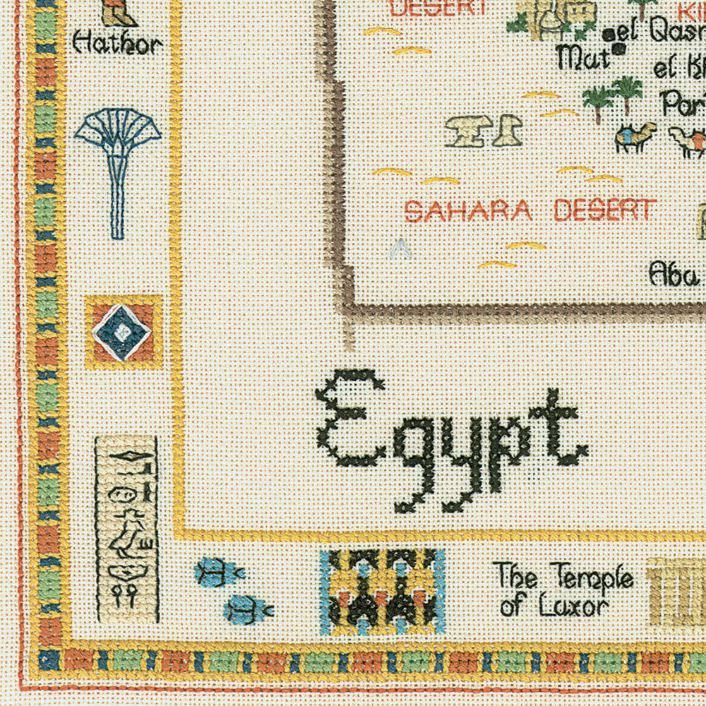 Egypt cross stitch chart pack - WMEG518C