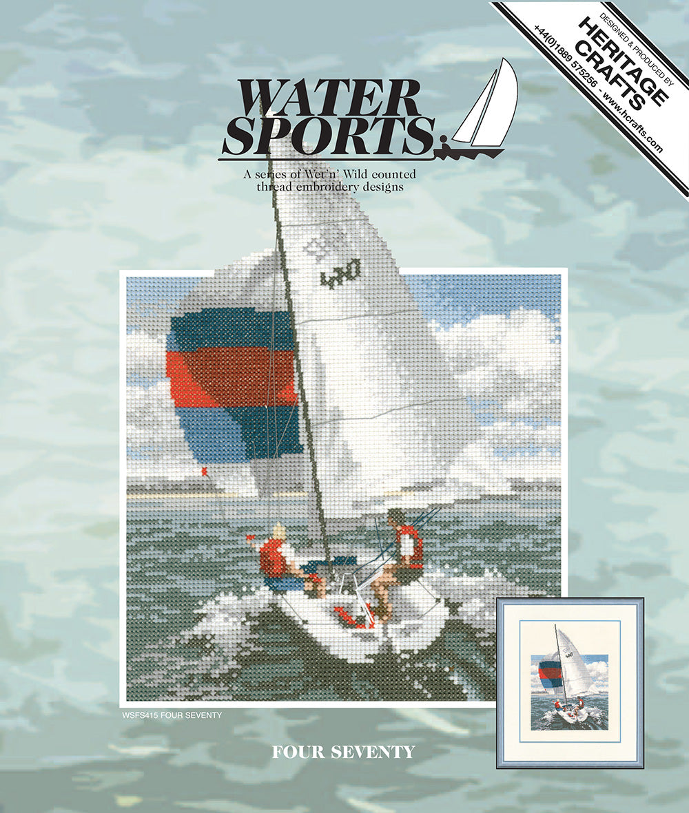 Four Seventy cross stitch chart pack - WSFS415C